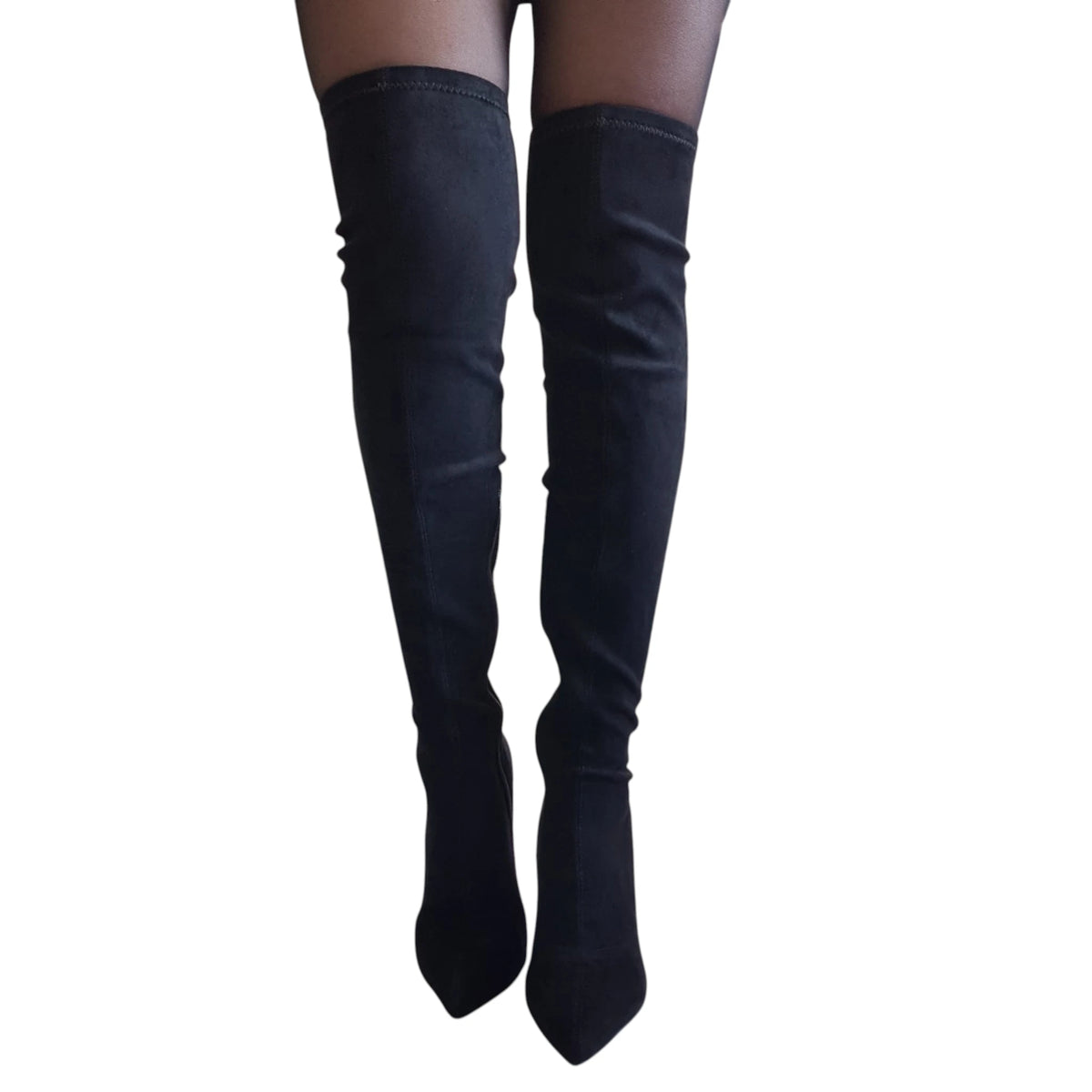 Paciotti 4US stivale camoscio nero www.offidani.it