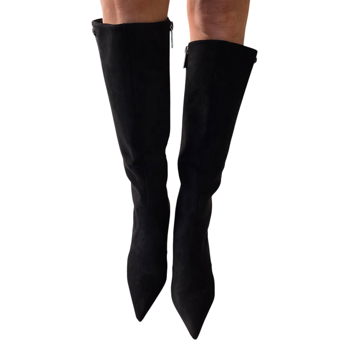Paciotti 4US stivale donna camoscio nero www.offidani.it
