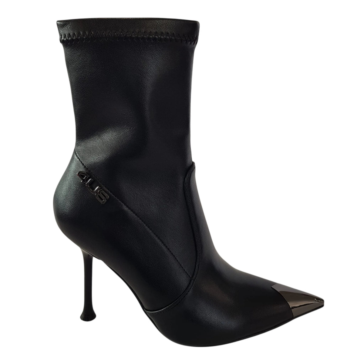 Paciotti 4US tronchetto donna pelle nero www.offidani.it