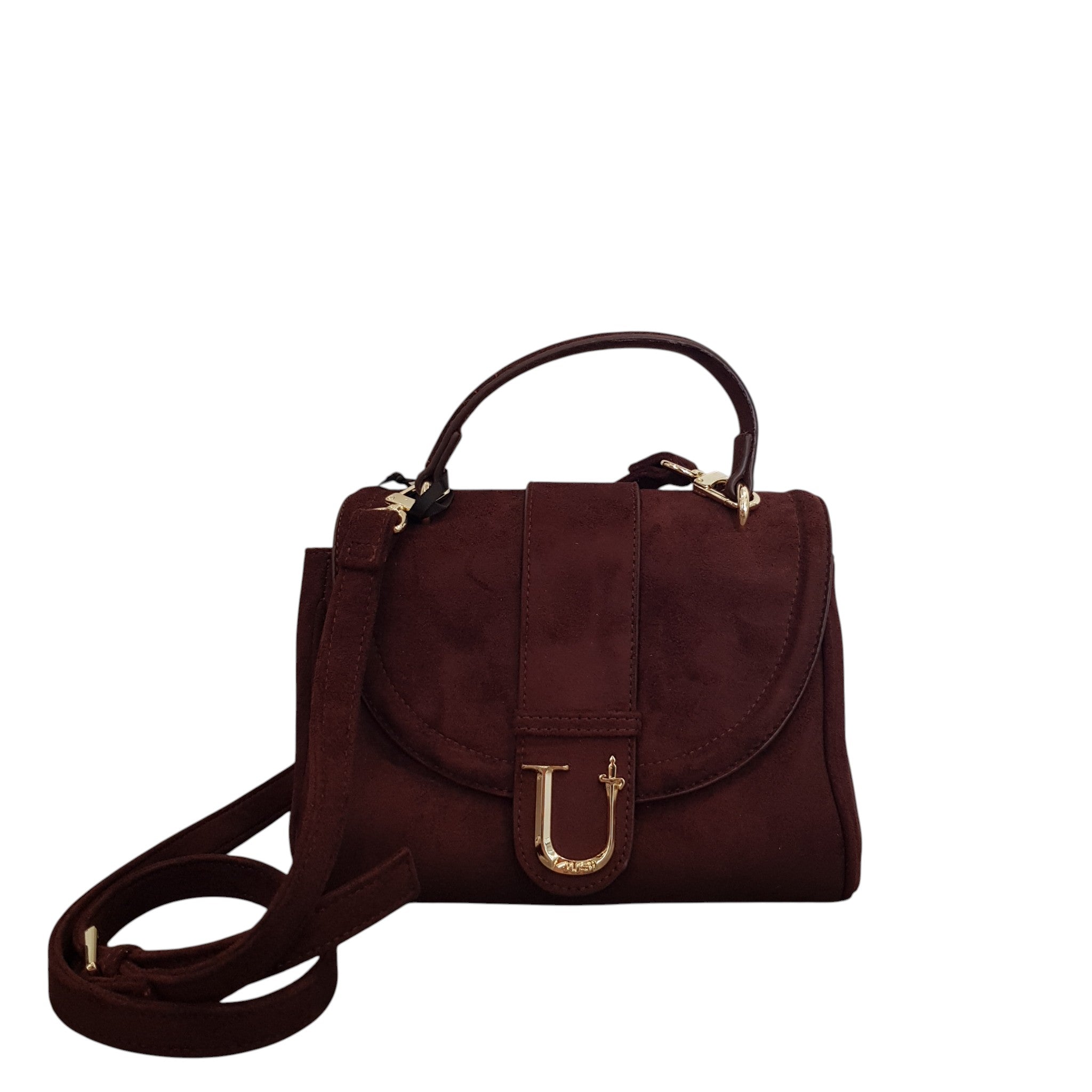 Paciotti 4US borsa donna camoscio marrone www.offidani.it