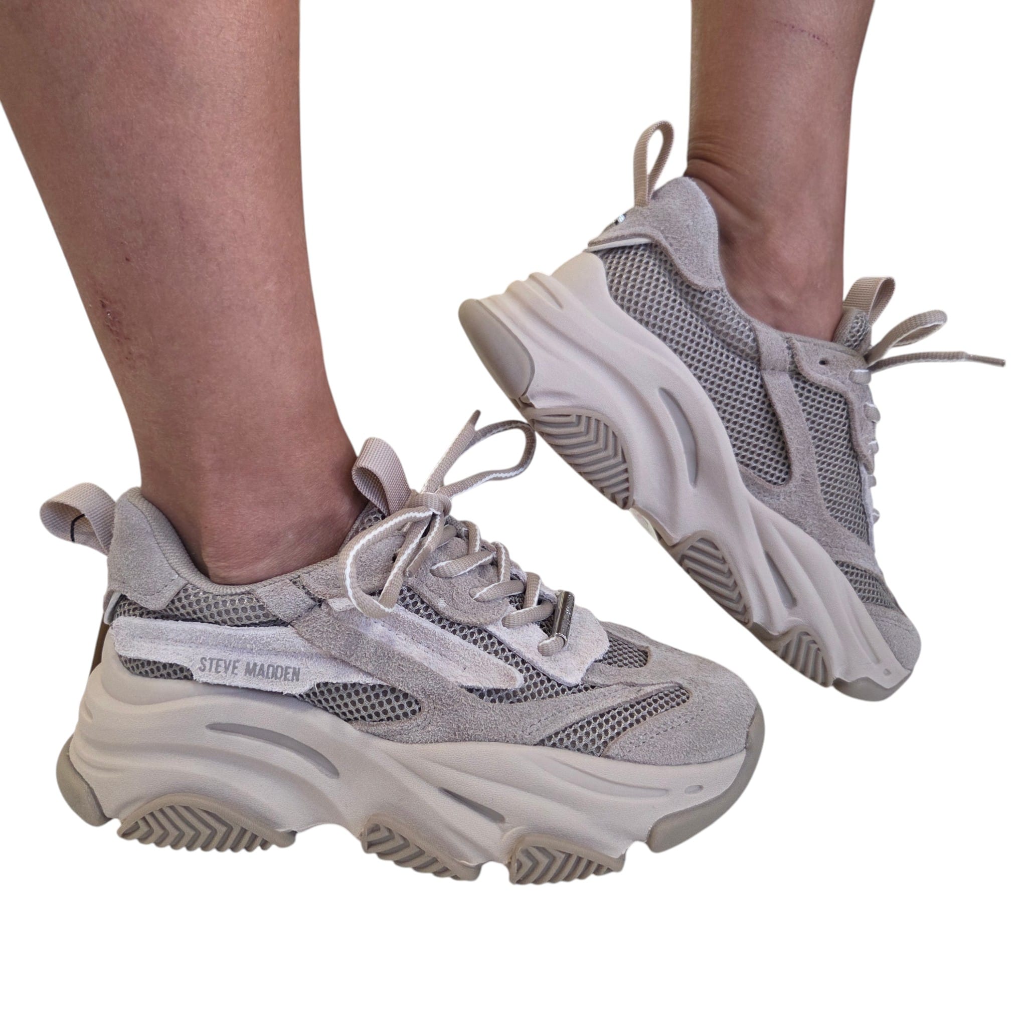 Steve Madden sneakers donna taupe www.offidani.it