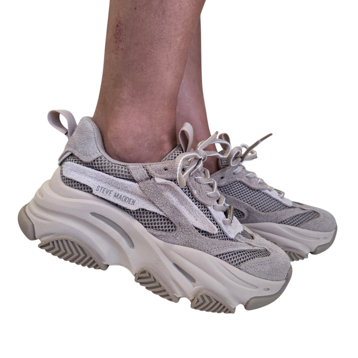 Steve Madden sneakers donna taupe www.offidani.it