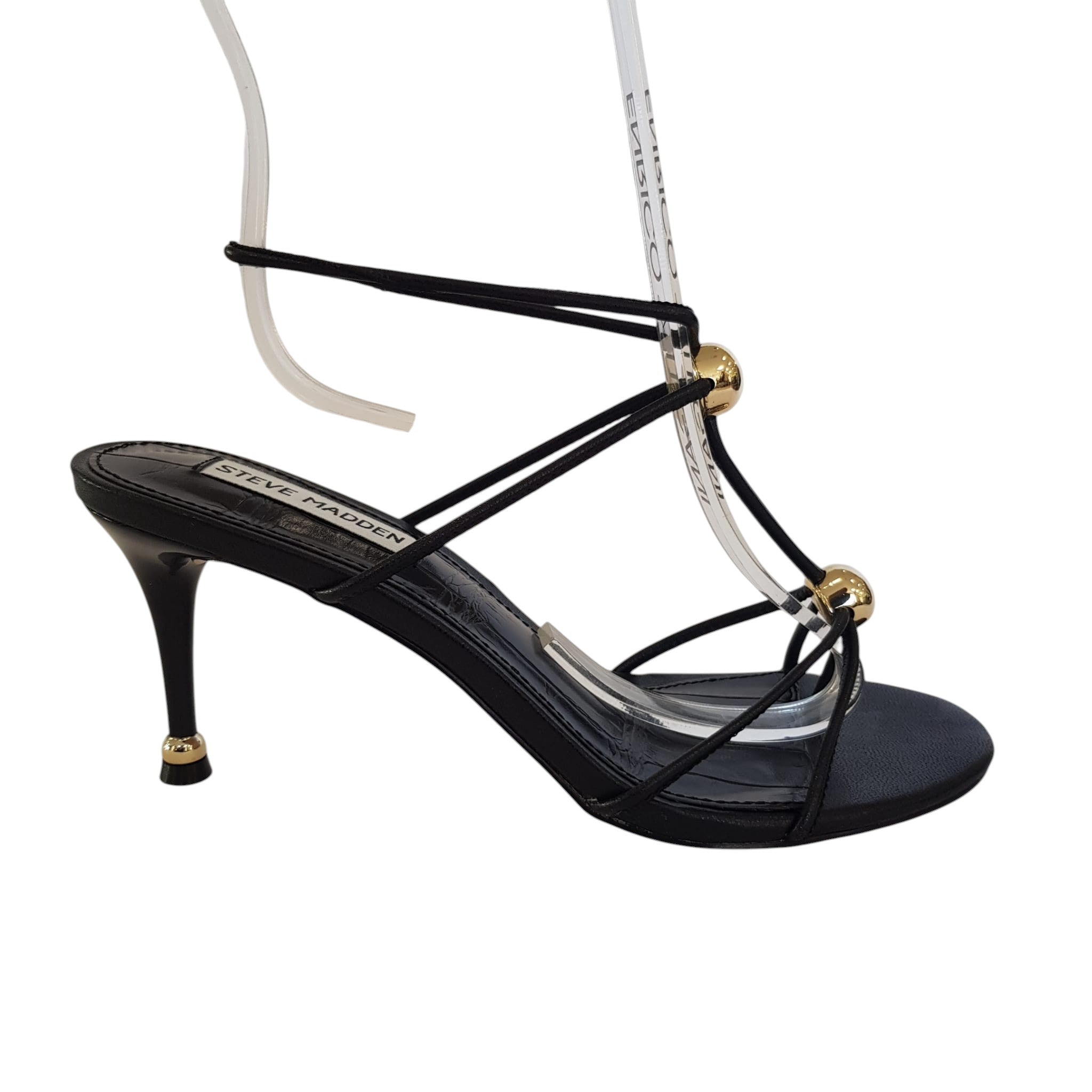 Steve Madden Sandalo Donna Nero www.offidani.it