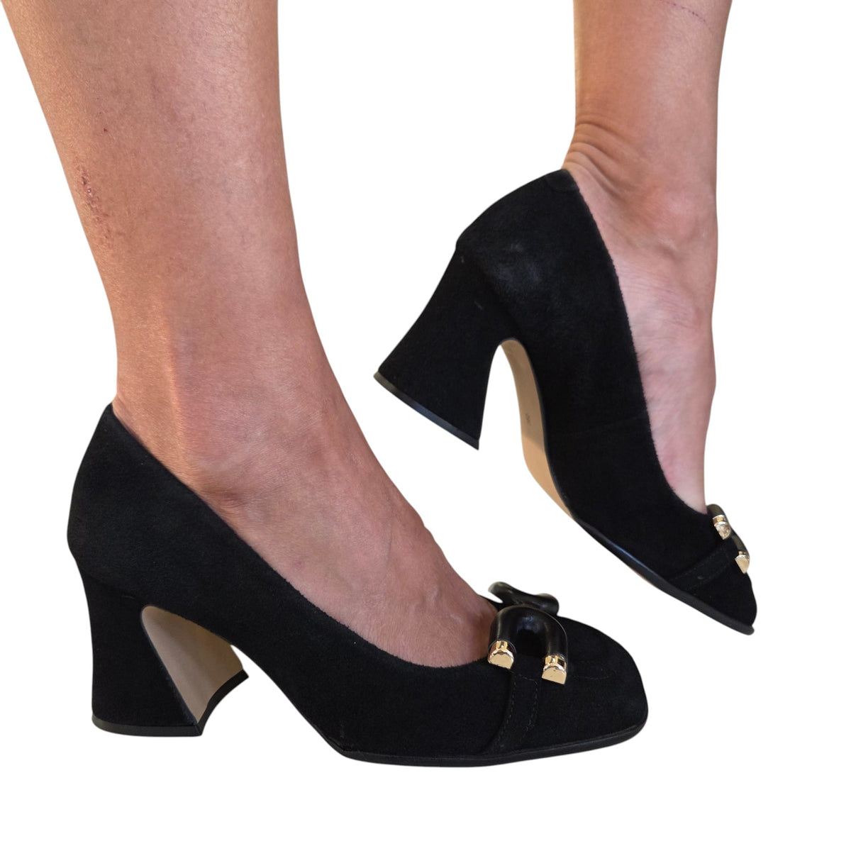 Miss Unique mocassino donna nero www.offidani.it