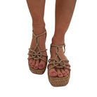 Alma en Pena Sandalo Zeppa Donna www.offidani.it