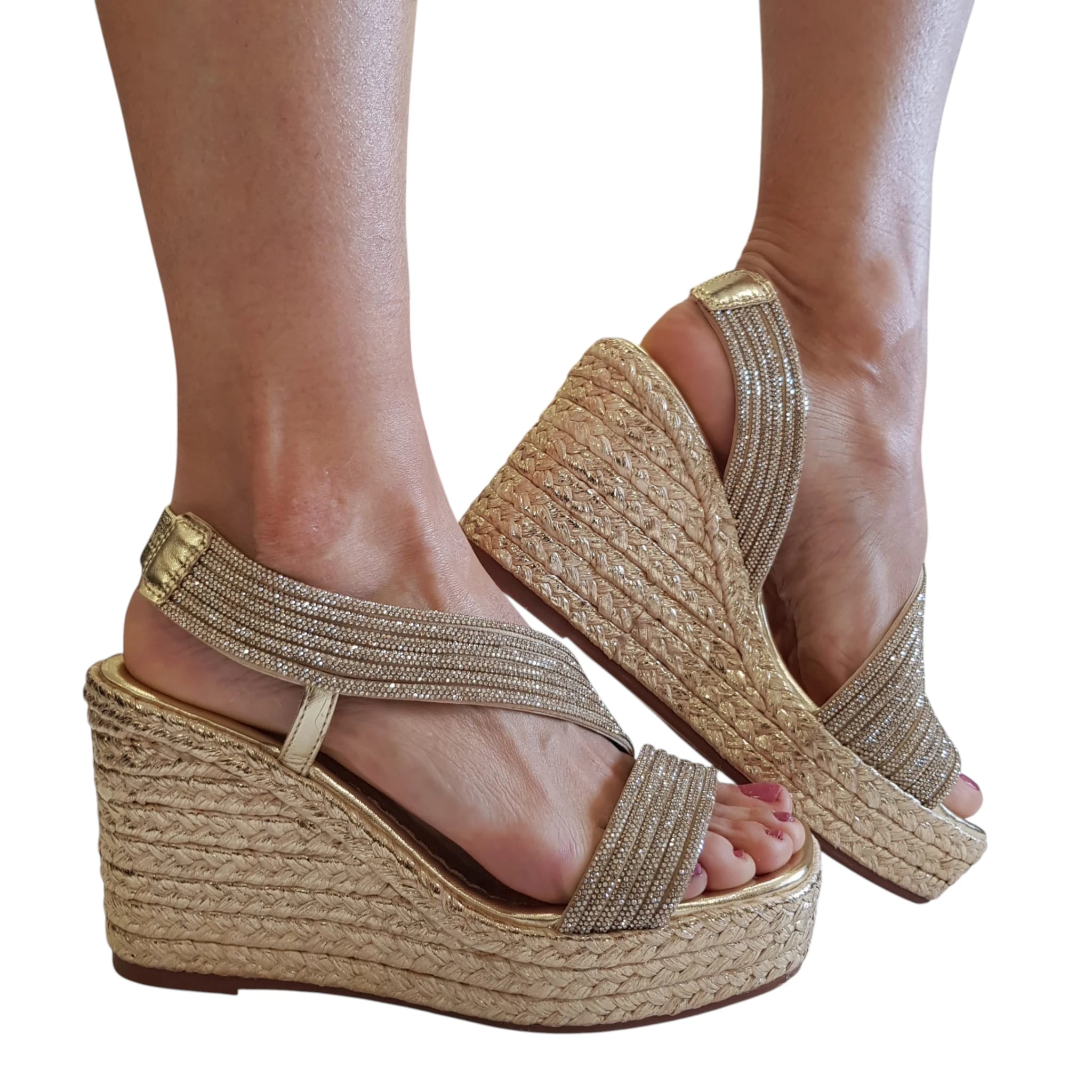 Alma en Pena Sandalo Donna Zeppa www.offidani.it