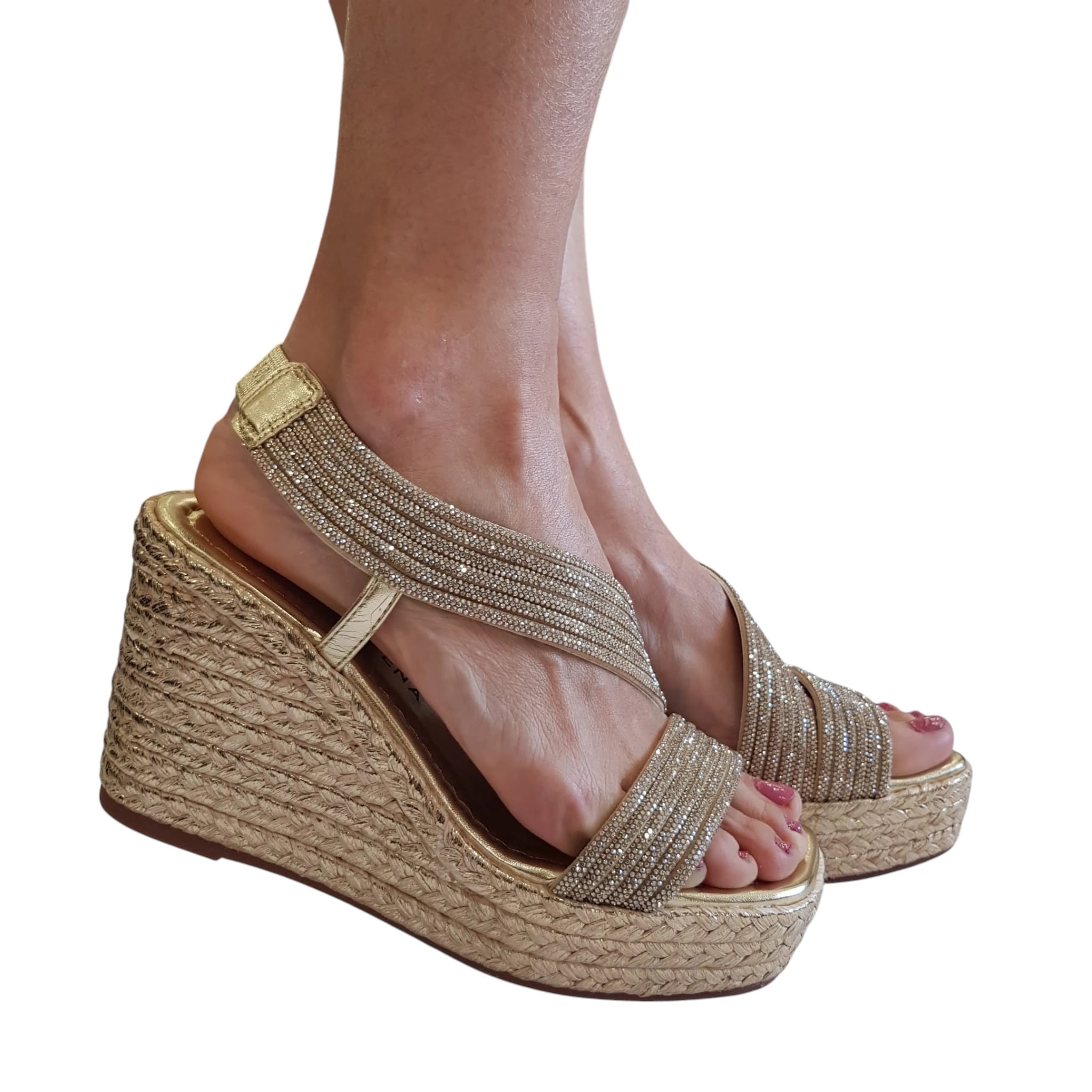 Alma en Pena Sandalo Donna Zeppa www.offidani.it