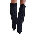 Alma en Pena Stivale Donna con frange www.offidani.it