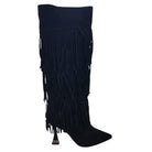 Alma en Pena Stivale Donna con frange www.offidani.it