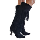 Alma en Pena Stivale Donna con frange www.offidani.it
