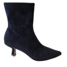 Alma en Pena stivaletto donna camoscio blu' www.offidani.it