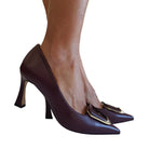 Andrea Pinto Décolleté Donna Pelle Bordeaux www.offidani.it