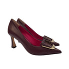 Andrea Pinto Décolleté Donna Pelle Bordeaux www.offidani.it