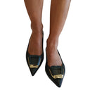 Andrea Pinto Décolleté Donna Pelle Verde www.offidani.it