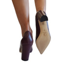 Andrea Pinto Décolleté Donna Pelle Bordeaux www.offidani.it