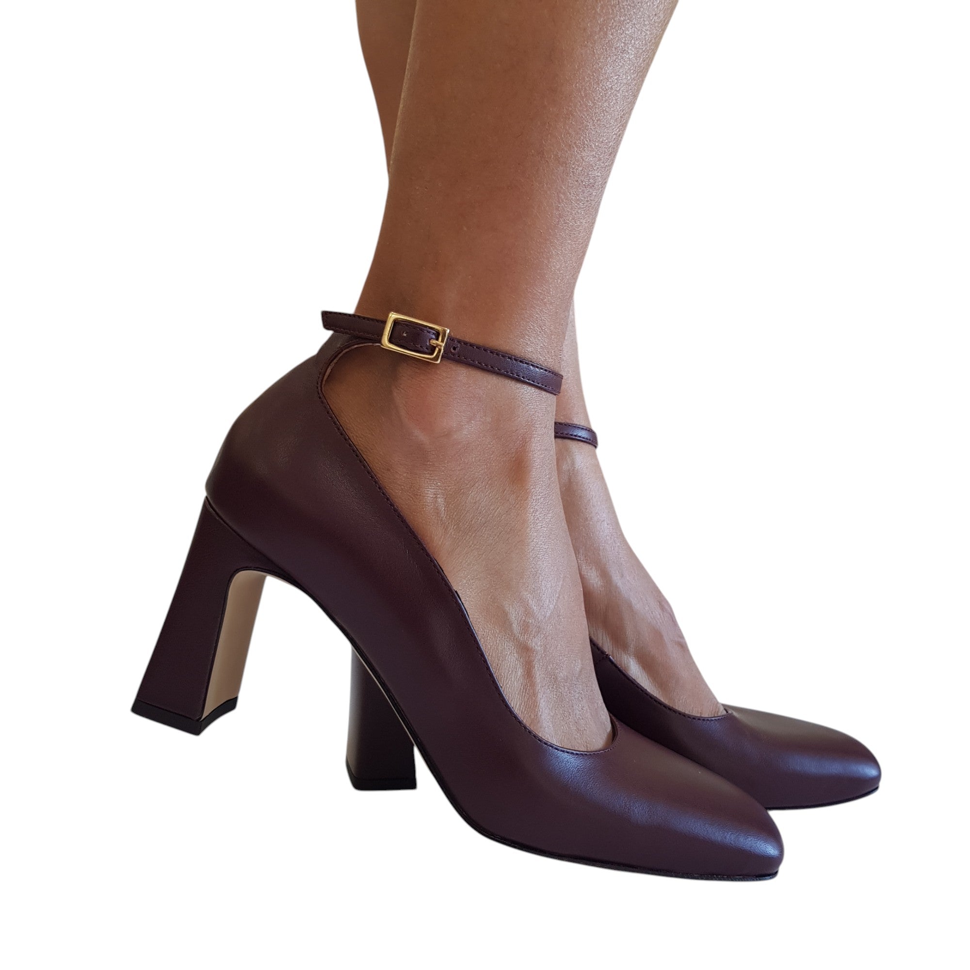 Andrea Pinto Décolleté Donna Pelle Bordeaux www.offidani.it