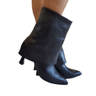 Andrea Pinto Stivaletto Tronchetto Donna Nero www.offidani.it