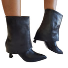 Andrea Pinto Stivaletto Tronchetto Donna Nero www.offidani.it