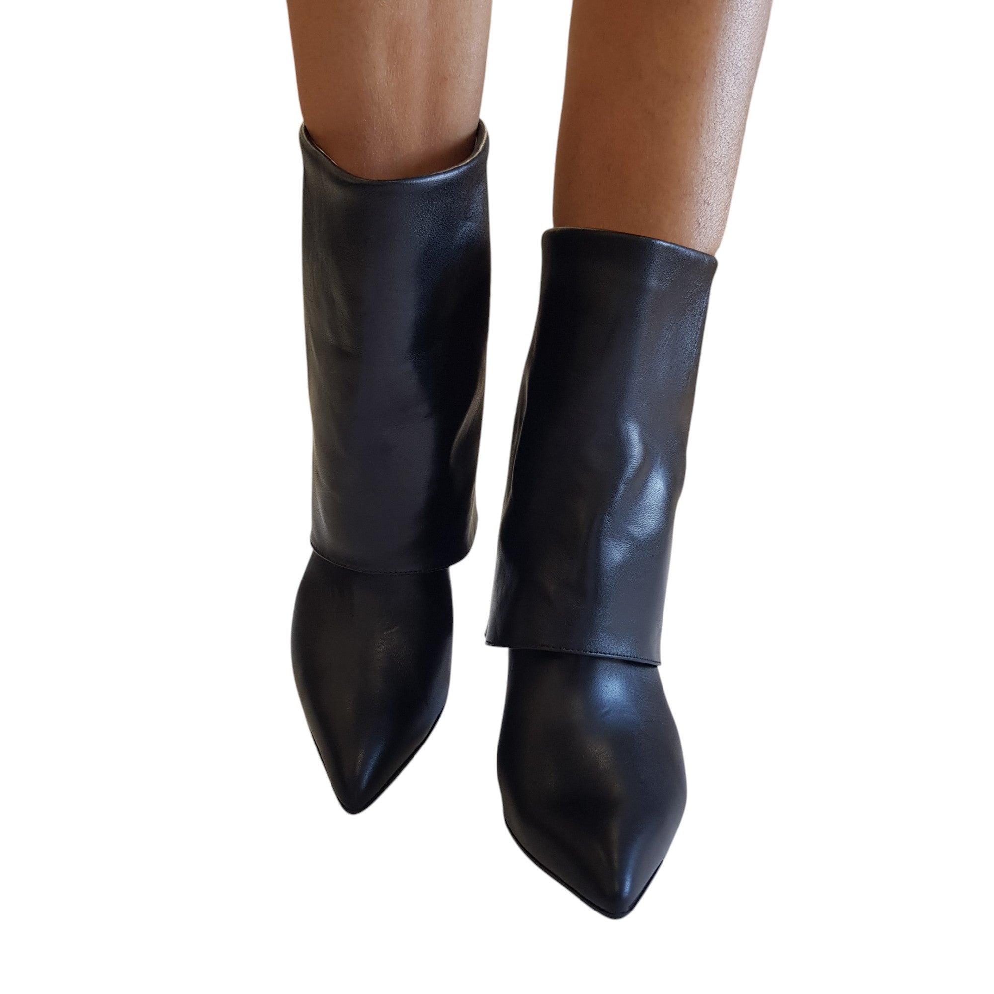 Andrea Pinto Stivaletto Tronchetto Donna Nero www.offidani.it