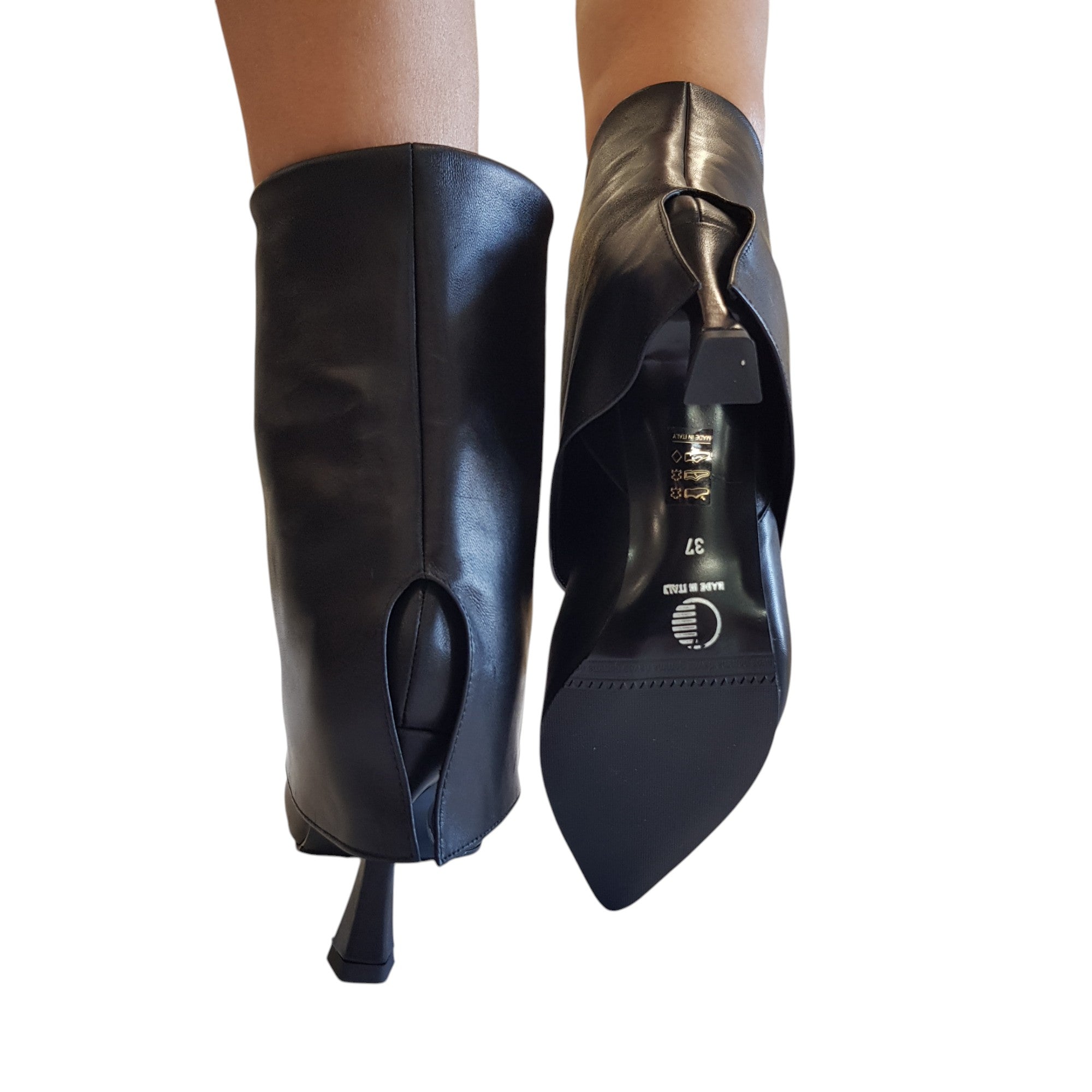 Andrea Pinto Stivaletto Tronchetto Donna Nero www.offidani.it