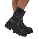 Andrea Pinto Bikers Donna Pelle Nero www.offidani.it