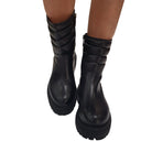 Andrea Pinto Bikers Donna Pelle Nero www.offidani.it