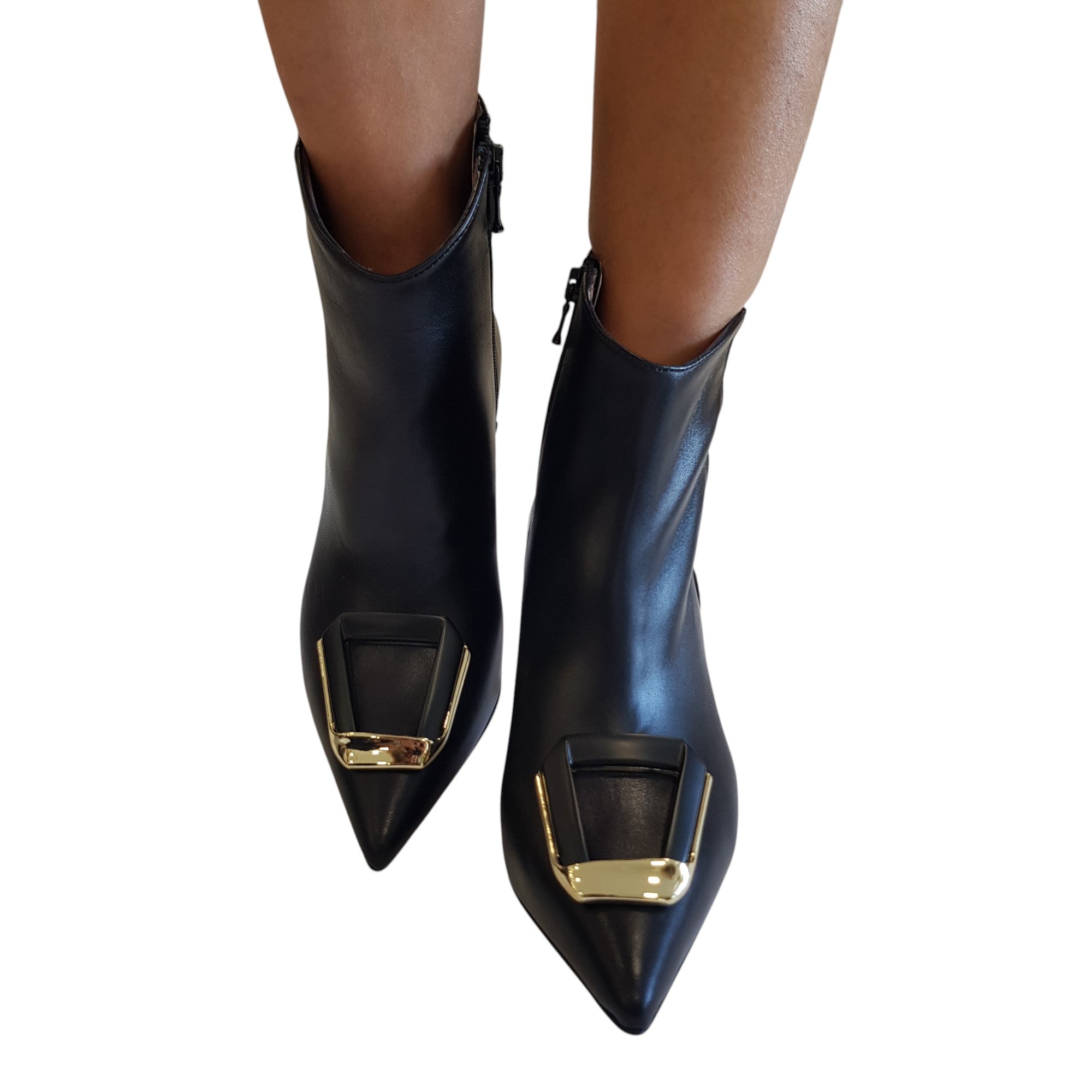 Andrea Pinto Stivaletto Tronchetto Donna Nero www.offidani.it