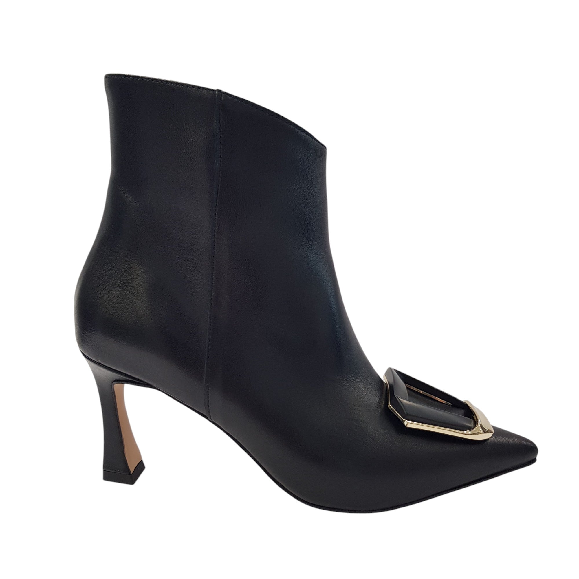 Andrea Pinto Stivaletto Tronchetto Donna Nero www.offidani.it