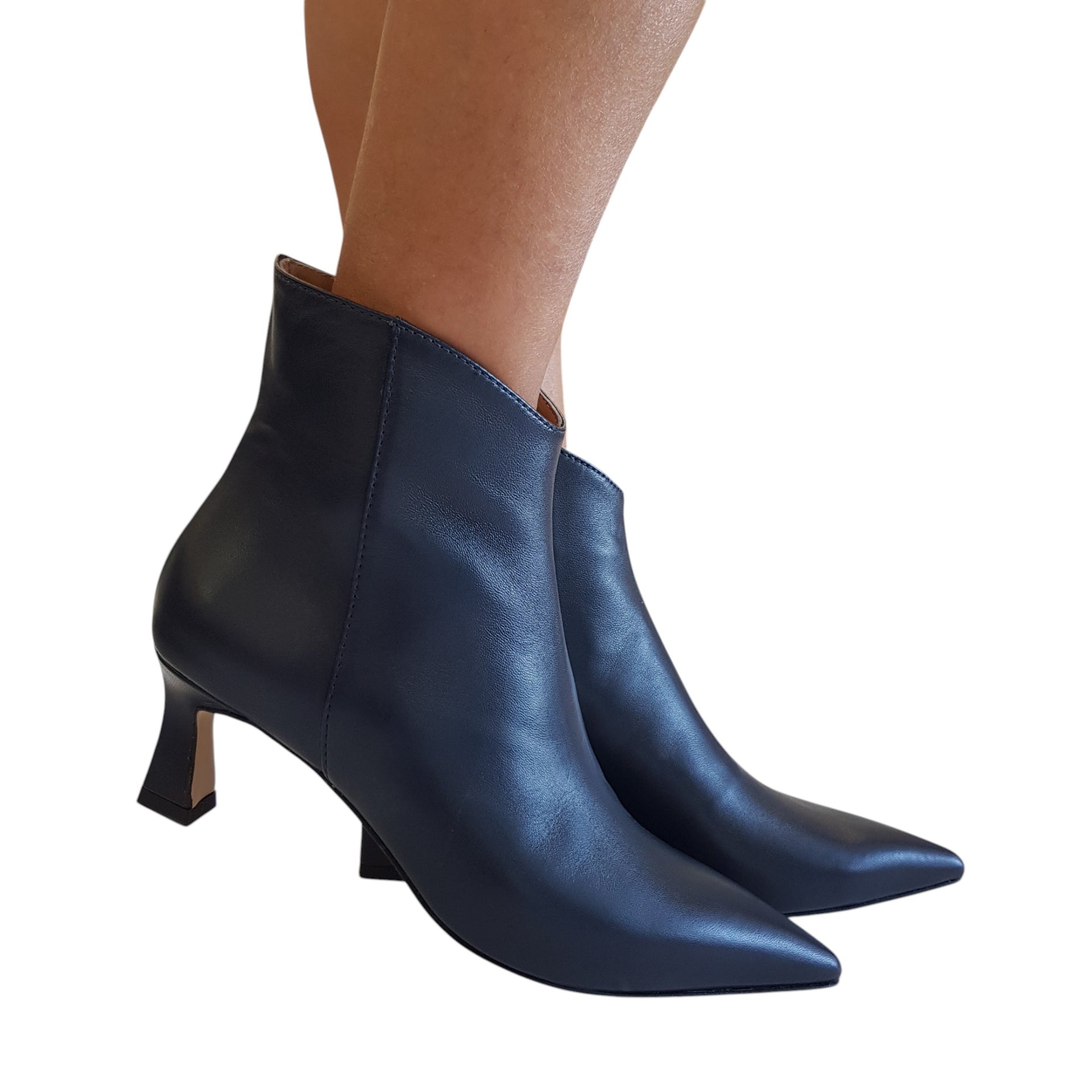 Andrea Pinto Stivaletto Pelle Blu' – Offidani