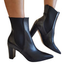 Andrea Pinto Stivaletto Tronchetto Donna Nero www.offidani.it