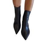 Andrea Pinto Stivaletto Tronchetto Donna Nero www.offidani.it