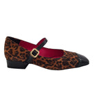 Andrea Pinto Ballerina Donna Pelle Animalier Nero www.offidani.it