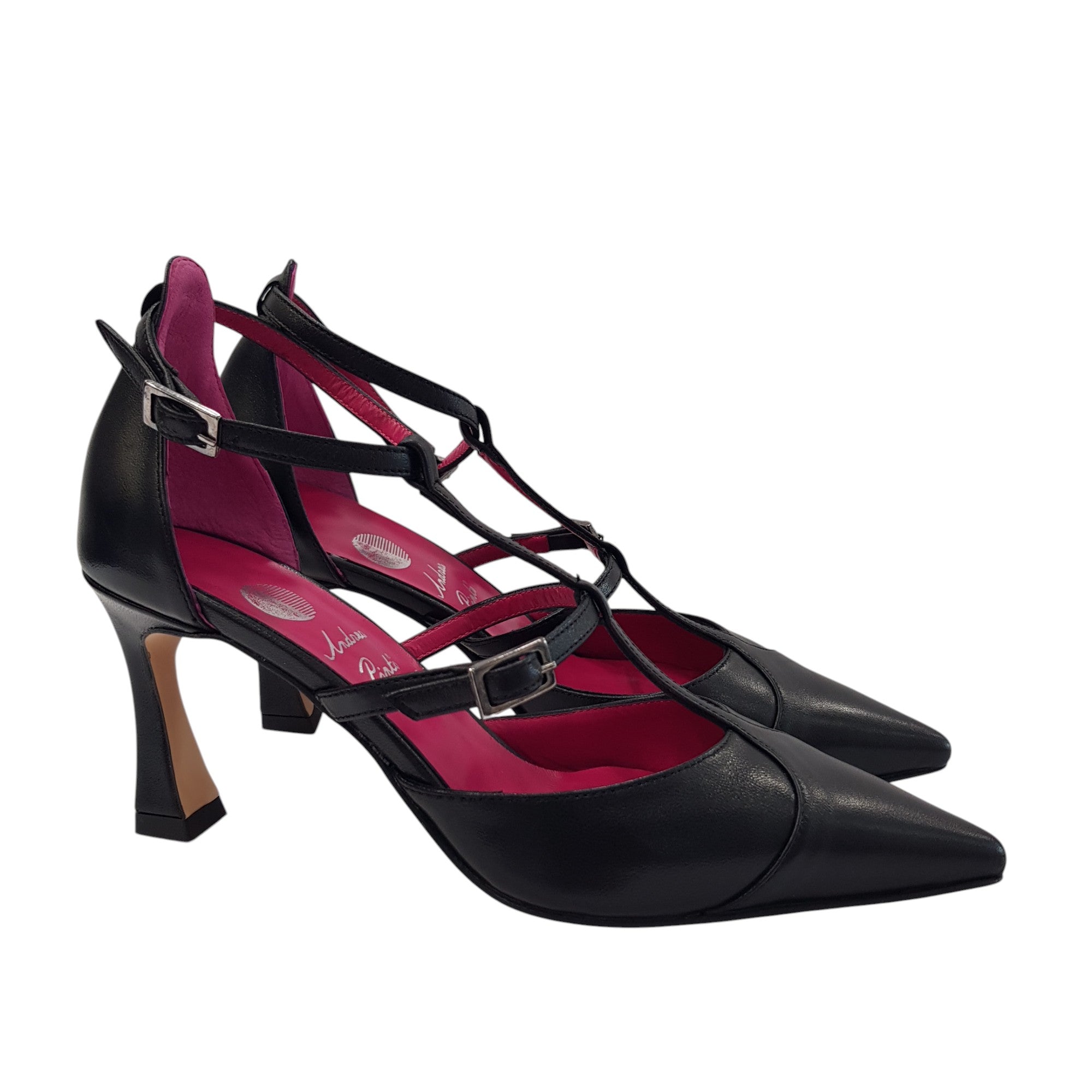 Andrea Pinto Décolleté Donna Pelle Nero www.offidani.it