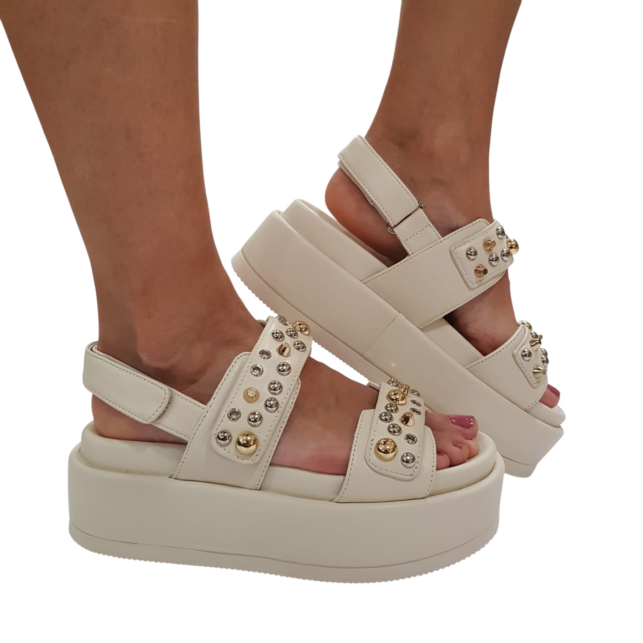 Apepazza Sandalo Donna Zeppa www.offidani.it