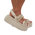 Apepazza Sandalo Donna Zeppa www.offidani.it