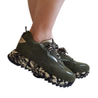 Apepazza Sneakers Donna Camoscio Verde www.offidani.it