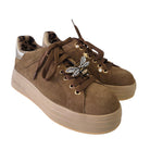 Apepazza sneaker donna camoscio cuoio www.offidani.it
