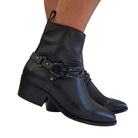 Apepazza Stivaletto Tronchetti Donna  Pelle Nero www.offidani.it