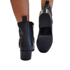 Apepazza Stivaletto Tronchetti Donna  Pelle Nero www.offidani.it