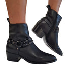 Apepazza Stivaletto Tronchetti Donna  Pelle Nero www.offidani.it