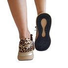 Apepazza Sneakers Pelle Cavallino Donna Testa di Moro Leopardato www.offidani.it