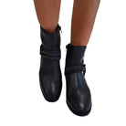 Apepazza Stivaletto Tronchetti Donna  Pelle Nero www.offidani.it