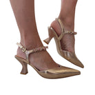 Luciano Barachini Slingback Donna Rame www.offidani.it