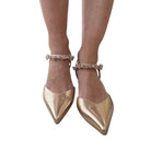 Luciano Barachini Slingback Donna Rame www.offidani.it