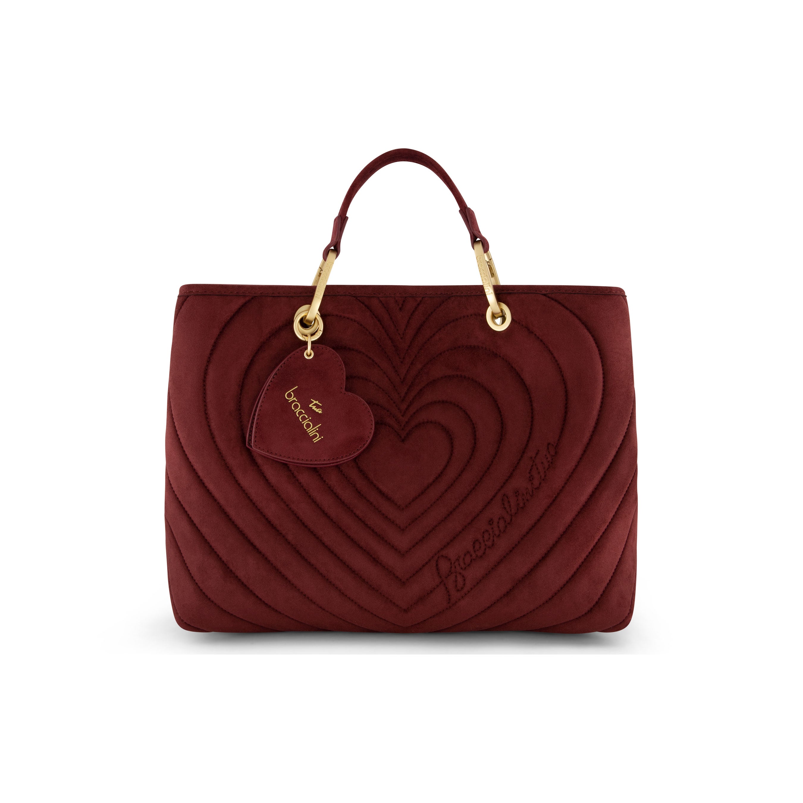 Braccialini Borsa donna Rosso Bordeaux www.offidani.it