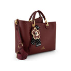 Braccialini Borsa donna bordeaux www.offidani.it