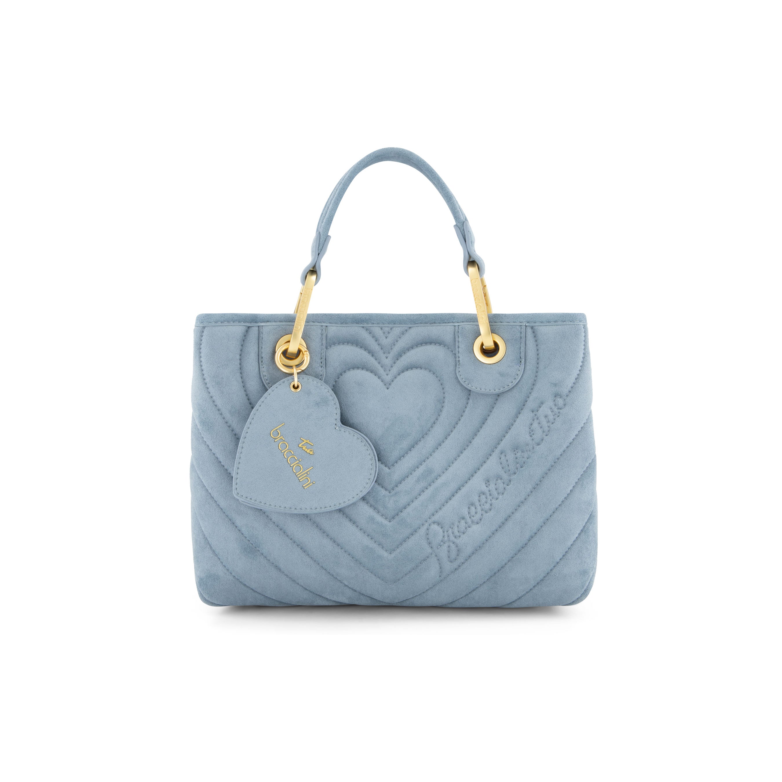 Braccialini Borsa donna celeste www.offidani.it