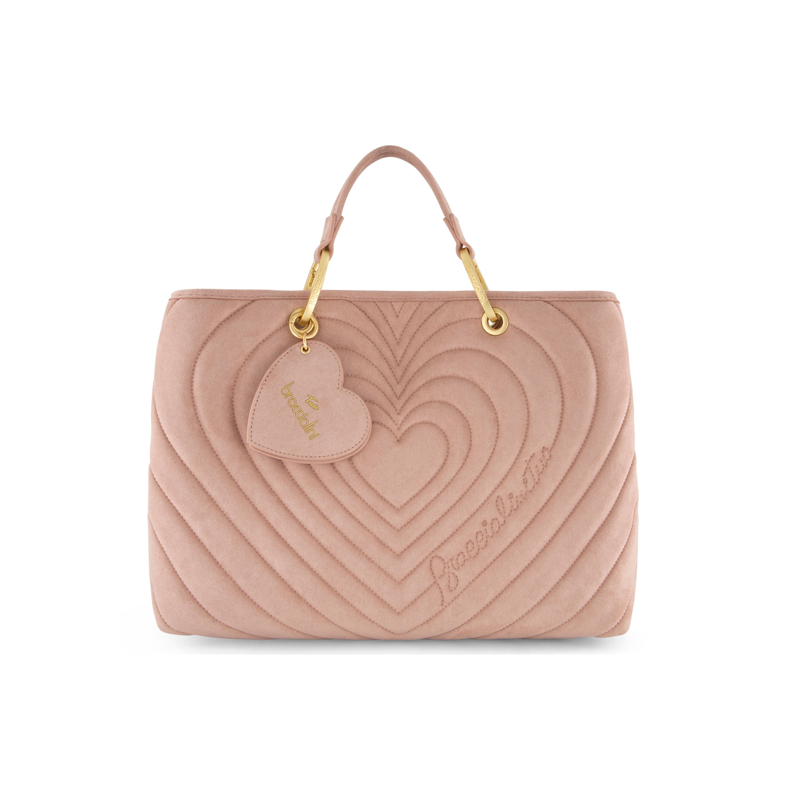 Braccialini Borsa donna rosa cipria www.offidani.it