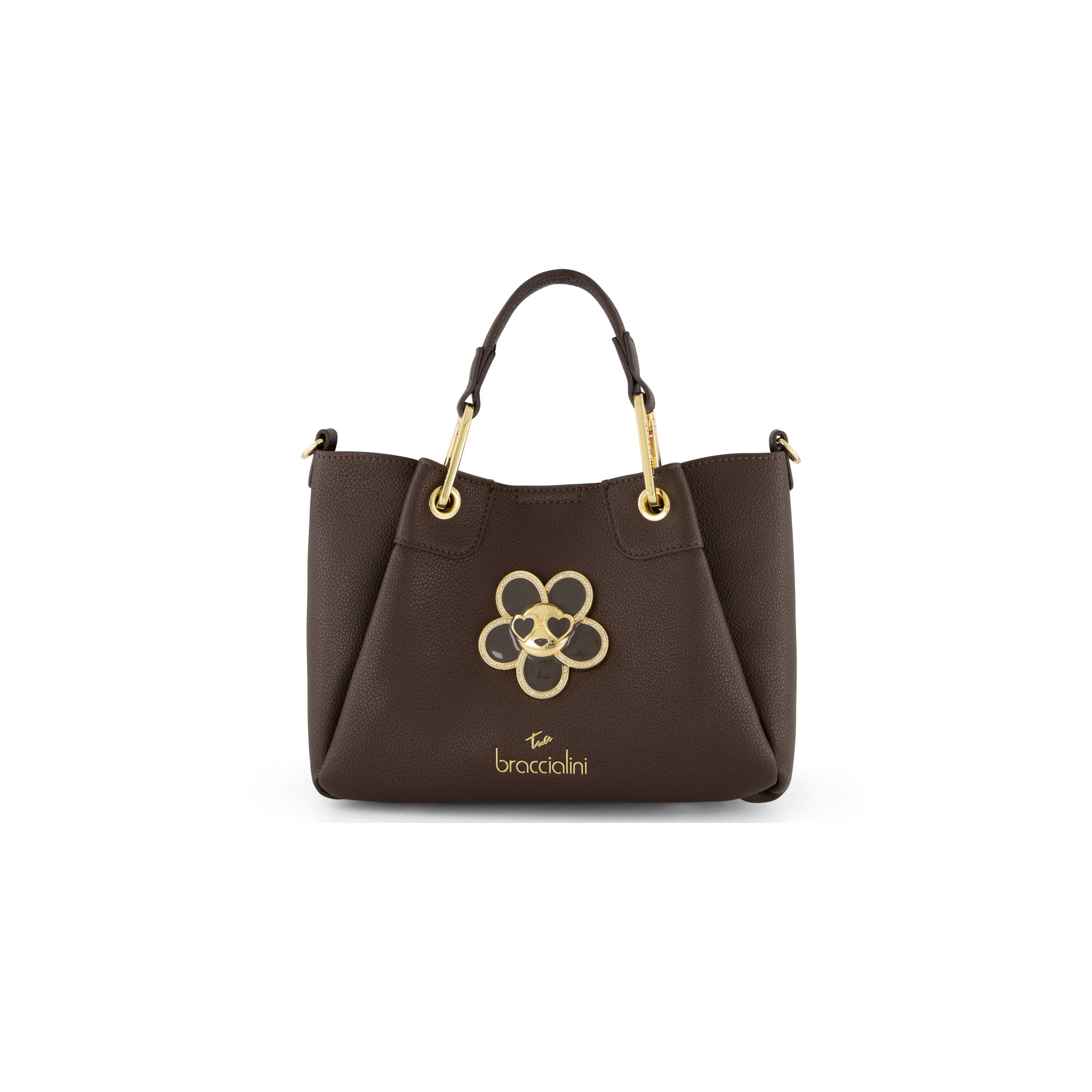 Braccialini Borsa donna marrone www.offidani.it