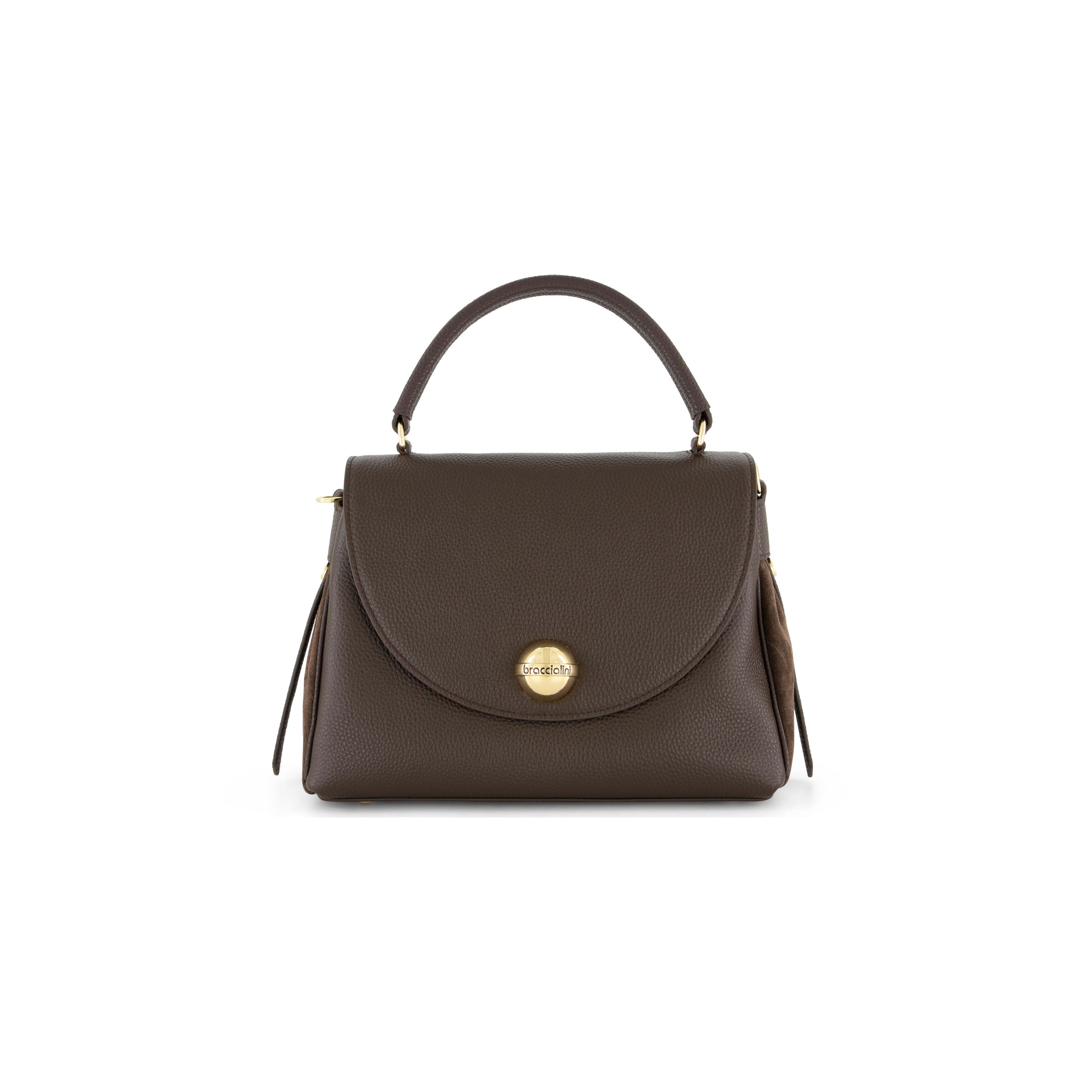 Braccialini Borsa donna marrone www.offidani.it